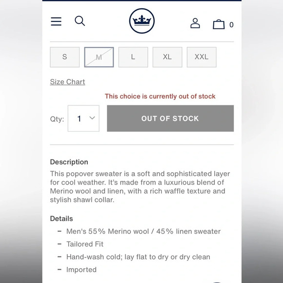 NEW Peter Millar Crown Crafted Savona Waffle Popover Shawl Sweater Summer Ivory - Picture 5 of 9